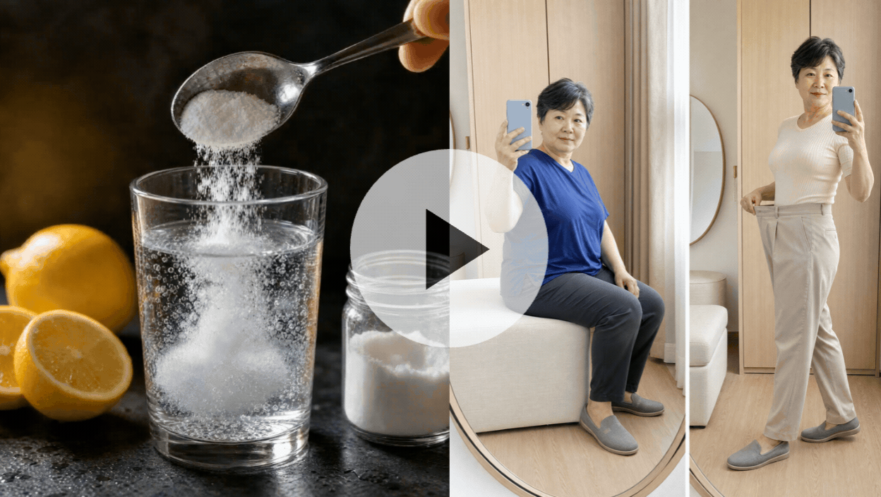 Baking soda routine demonstration
